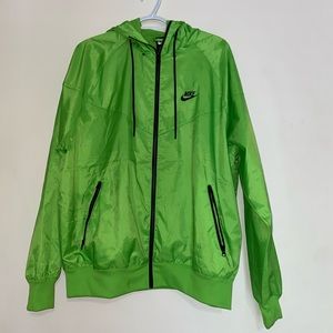 Nike Windrunner Jacket| RARE FIND | Men’s Large| NWOT| Neon Green